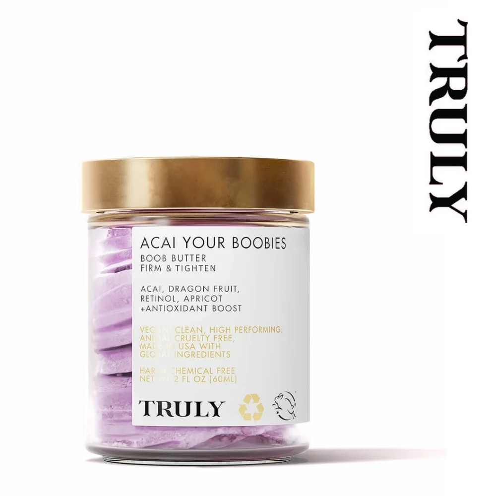 TRULY - Acai Your Boobies Butter - Hydrating + Sculpting Boob Butter